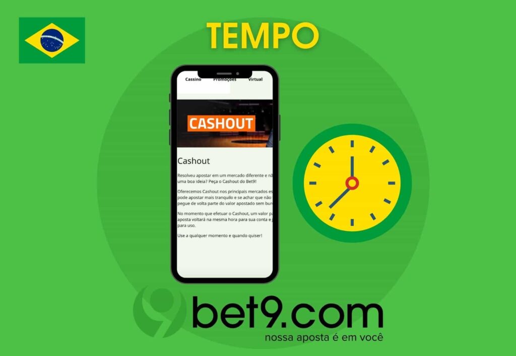 Bet9 Brasil tempo de retirada no aplicativo