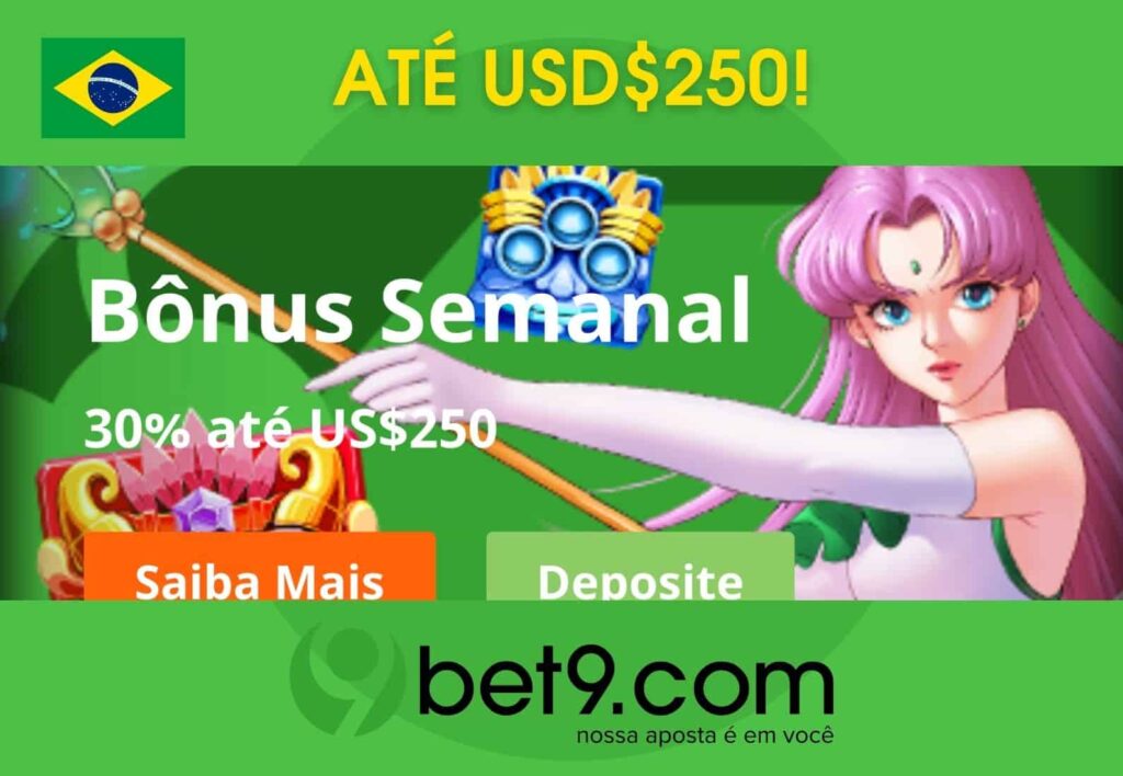 Bet9 Brasil bônus até R$5000