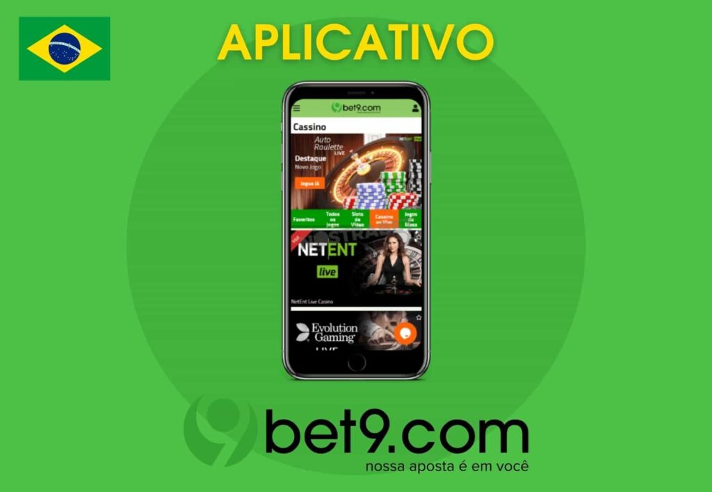 Bet9 Brasil como jogar cassino no aplicativo