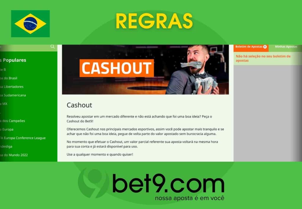 Bet9 Brasil informação sobre regras de pagamentos