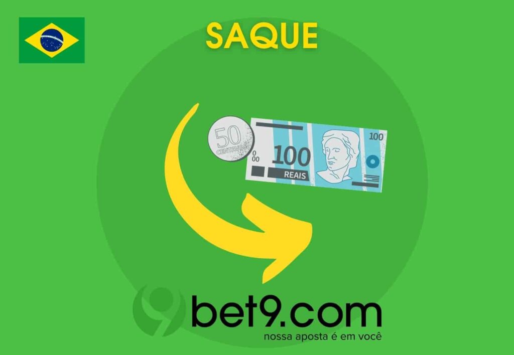 como sacar fundos no site Bet9 Brasil