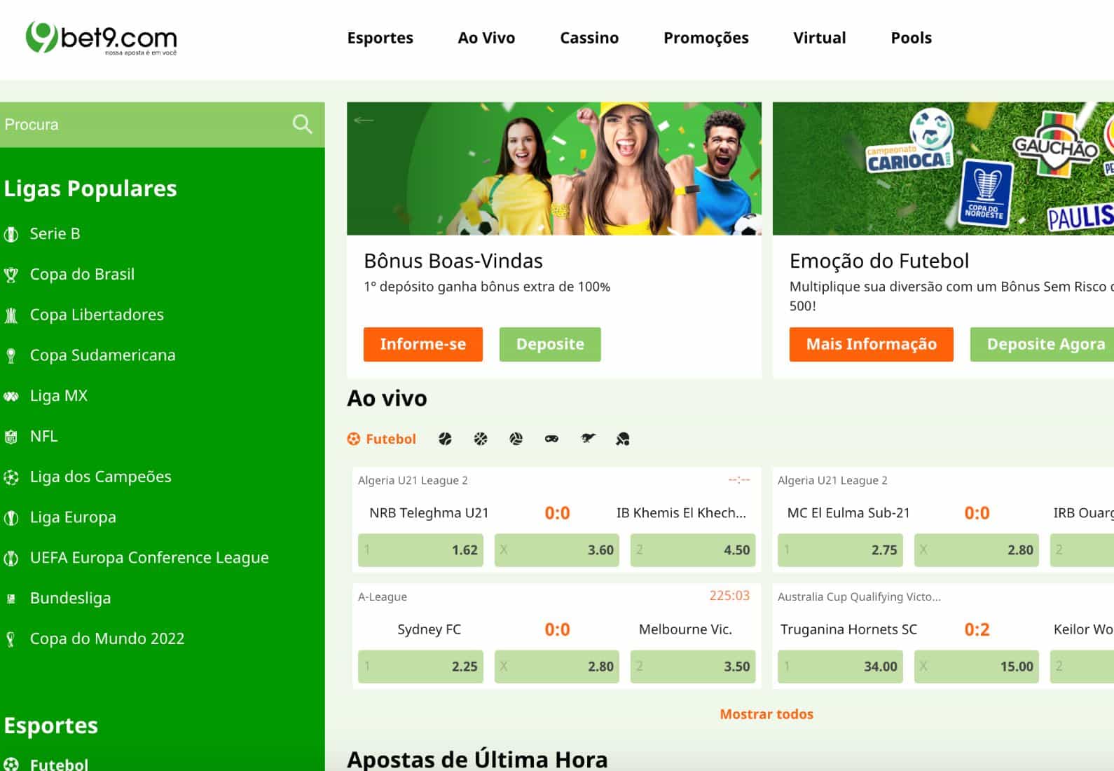 Bet9 Brasil passo site oficial de apostas