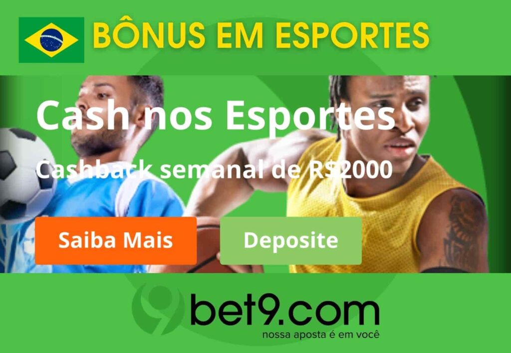 Bet9 Brasil informação sobre bônus em esportes