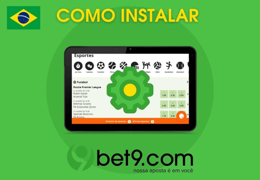 Bet9 Brasil como instalar aplicativo guia