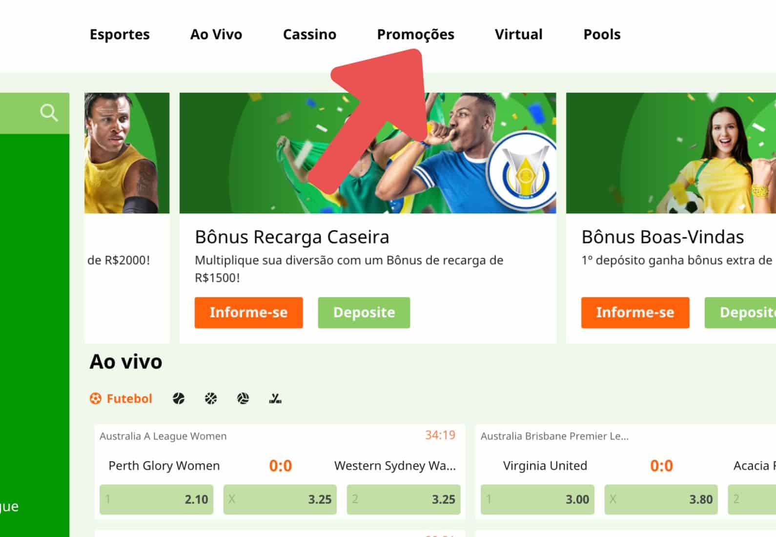 Bet9 Brasil passo ir para a seção de promoções